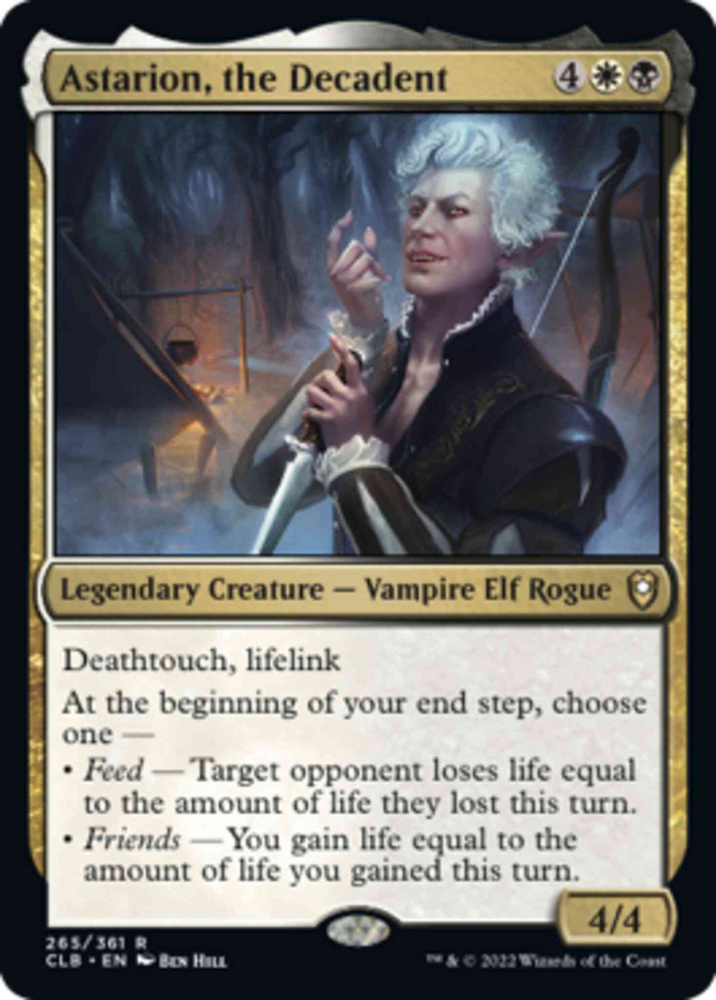 Astarion, the Decadent [265] [Commander Legends: Battle for Baldur's Gate] [Non-Foil]