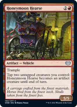 Honeymoon Hearse [160] [Innistrad: Crimson Vow] [Non-Foil]