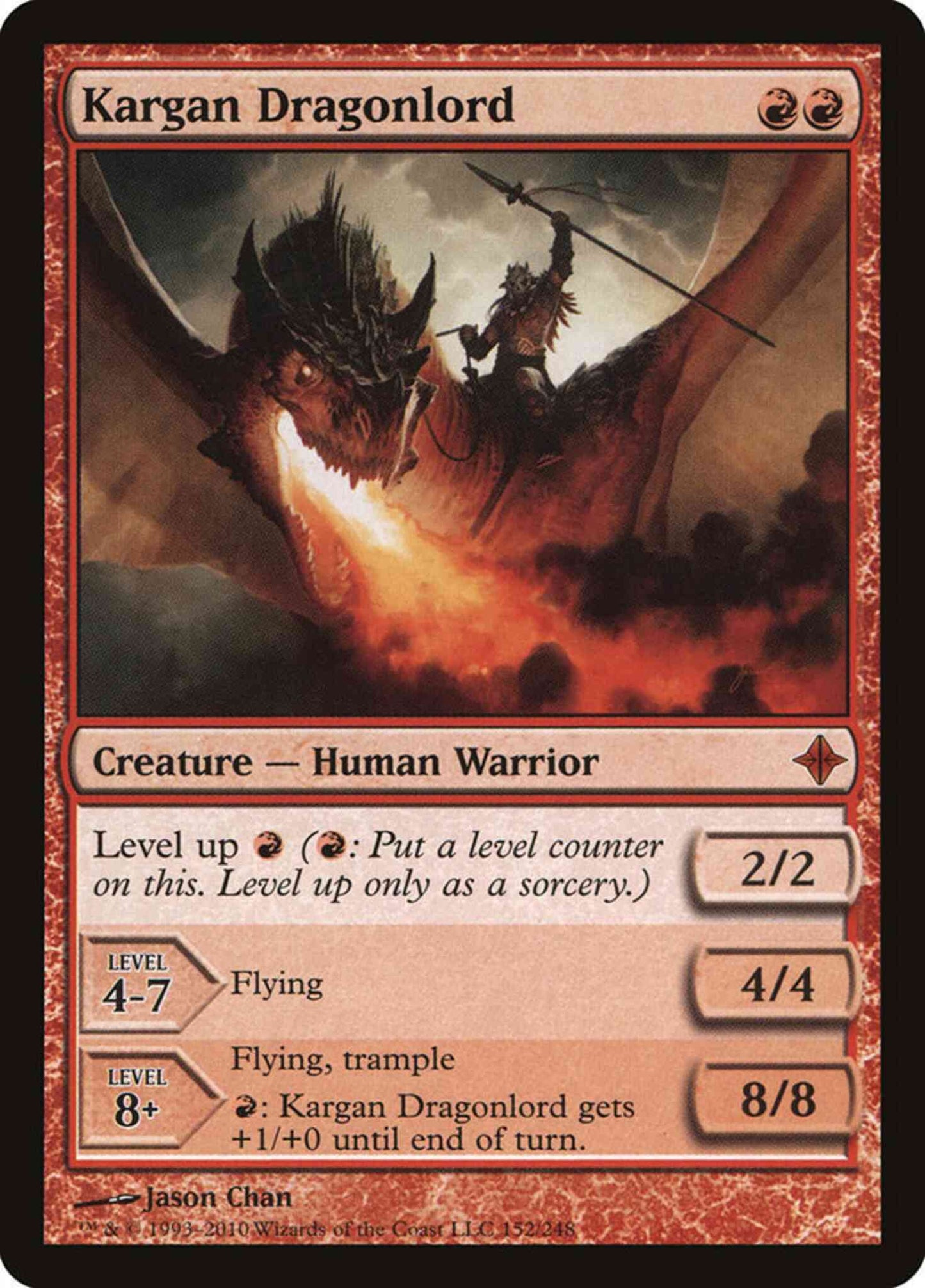 Kargan Dragonlord [152] [Rise Of The Eldrazi] [Non-Foil]