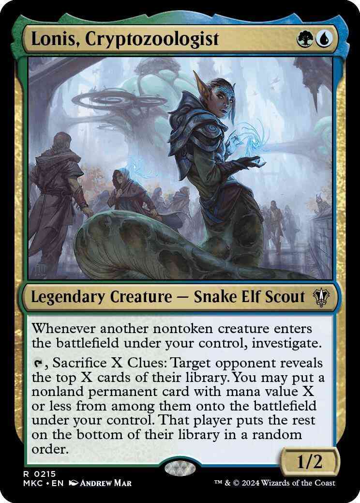 Lonis, Cryptozoologist [215] [Murders at Karlov Manor: Commander] [Non-Foil]