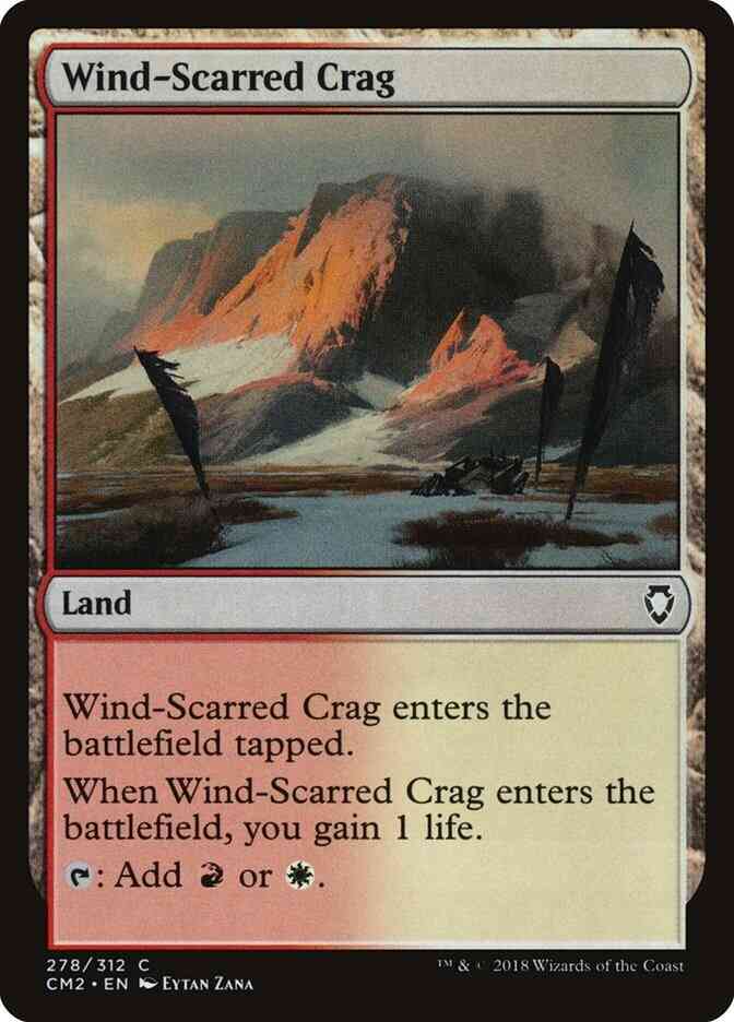 Wind-Scarred Crag [278] [Commander Anthology Volume II] [Non-Foil]