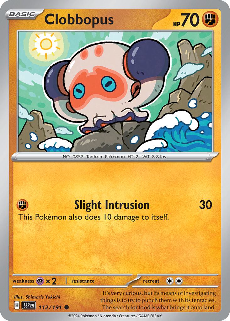 Clobbopus - 112/191 - Common [sv08-112] [Non-Holo]