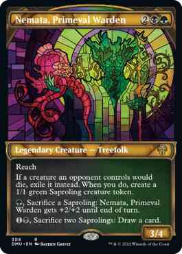 Nemata, Primeval Warden [308] [Stained Glass Showcase] [Dominaria United] [Non-Foil]