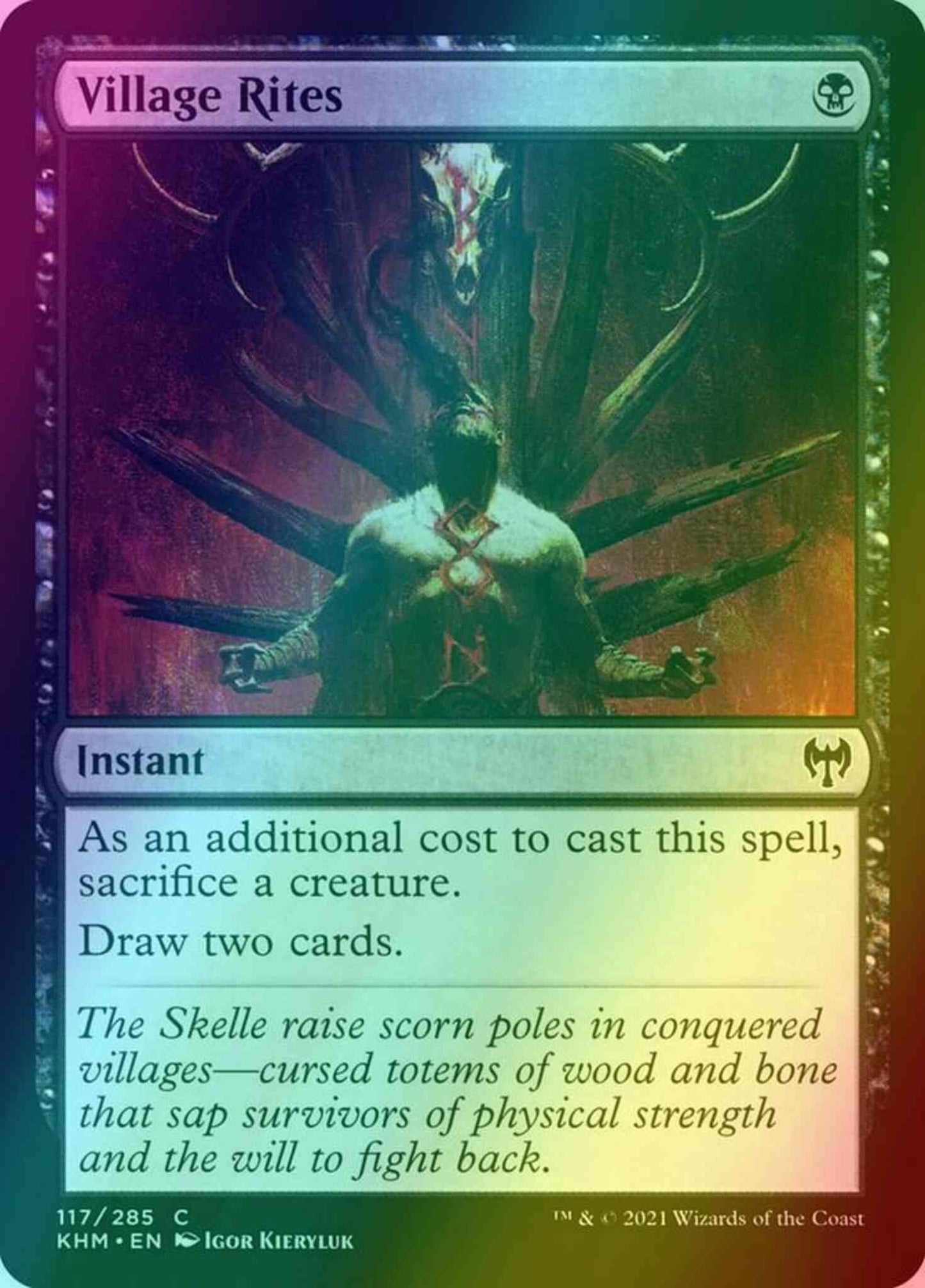 Village Rites [117] [Kaldheim] [Foil]