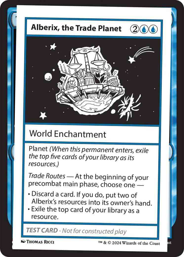 Alberix, the Trade Planet [289] [Playtest Card] [Mystery Booster 2] [Non-Foil]