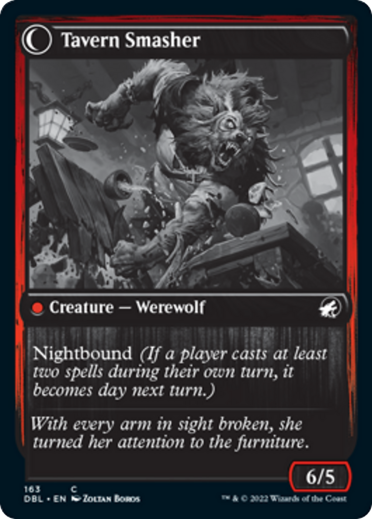 Tavern Ruffian // Tavern Smasher [163] [Innistrad: Double Feature] [Non-Foil]