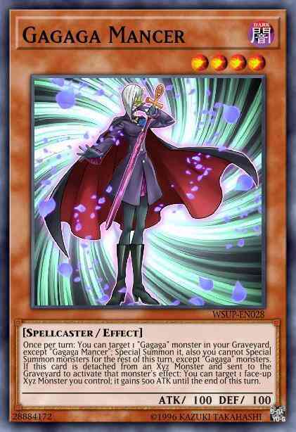 Gagaga Mancer - WSUP-EN028 - Super Rare - 1st Edition