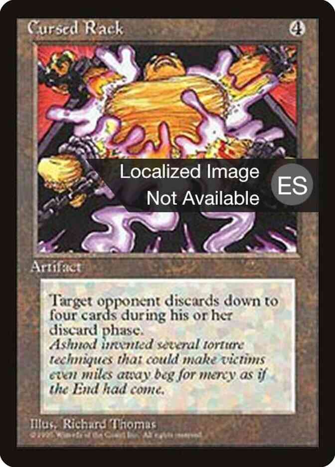 Cursed Rack - Korean [312] [Fourth Edition Black Border: Korean] [Non-Foil]
