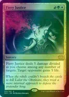 Fiery Justice [212] [Double Masters 2022] [Foil]