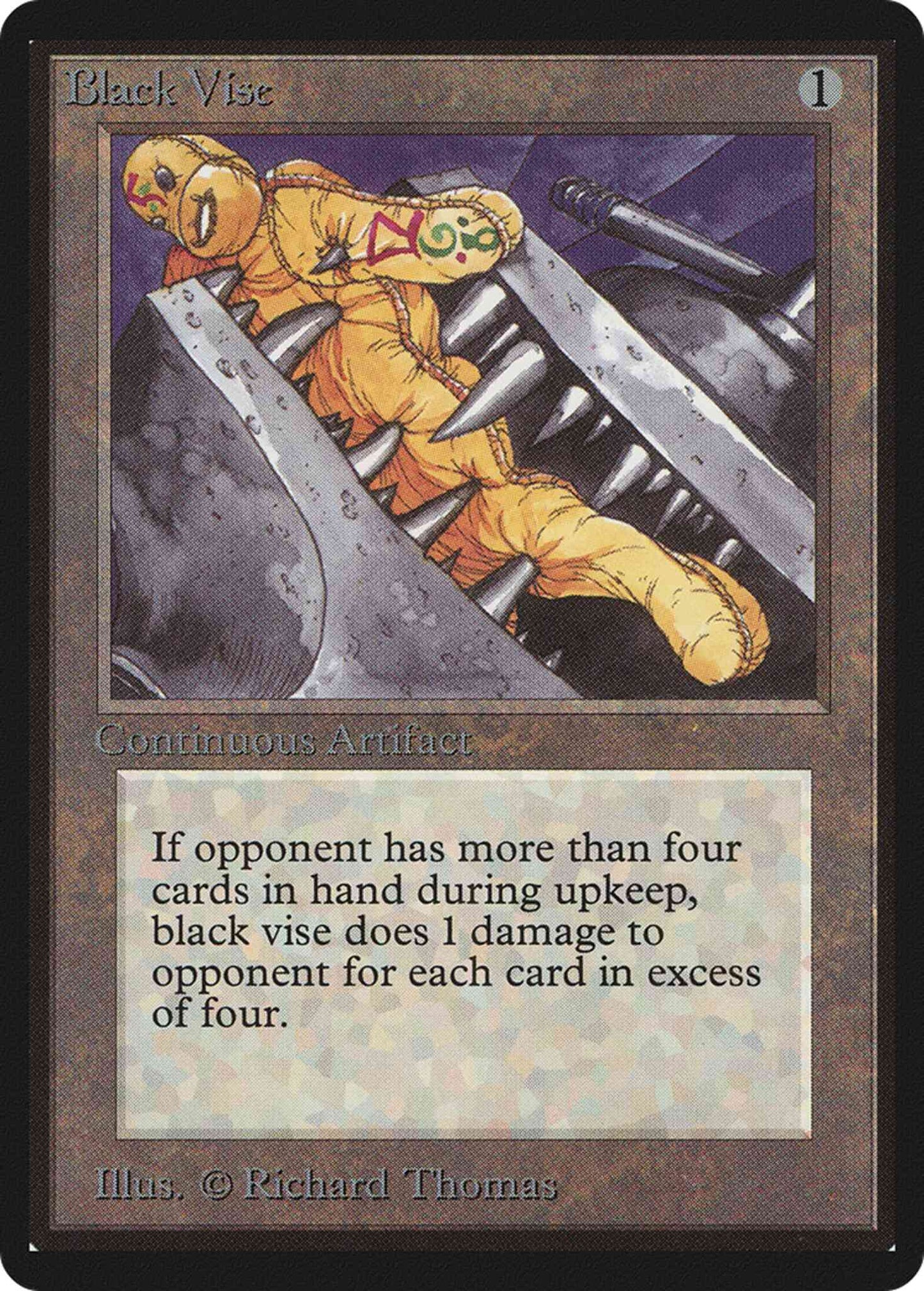 Black Vise [234] [Limited Edition Beta] [Non-Foil]