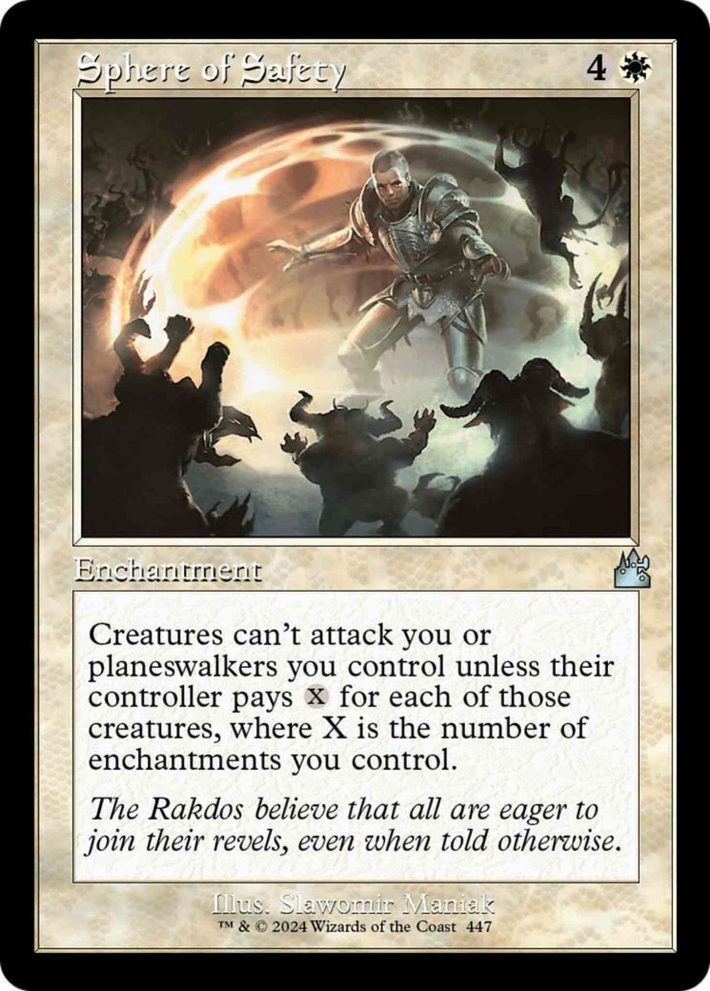 Sphere of Safety [447] [Retro Frame] [Ravnica Remastered] [Non-Foil]