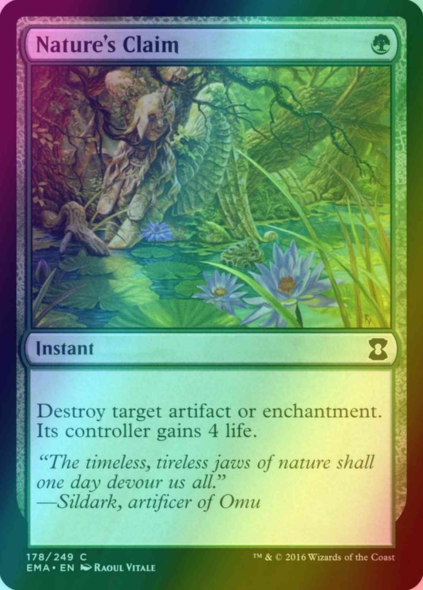 Nature's Claim [178] [Eternal Masters] [Foil]
