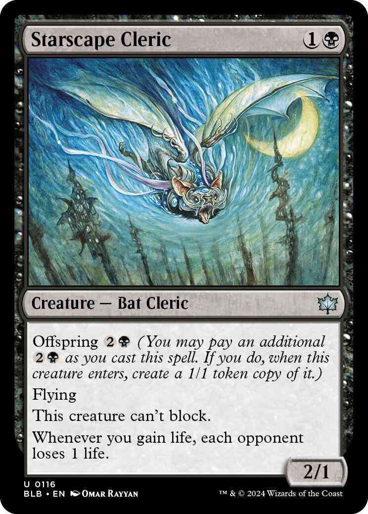 Starscape Cleric [116] [Bloomburrow] [Non-Foil]