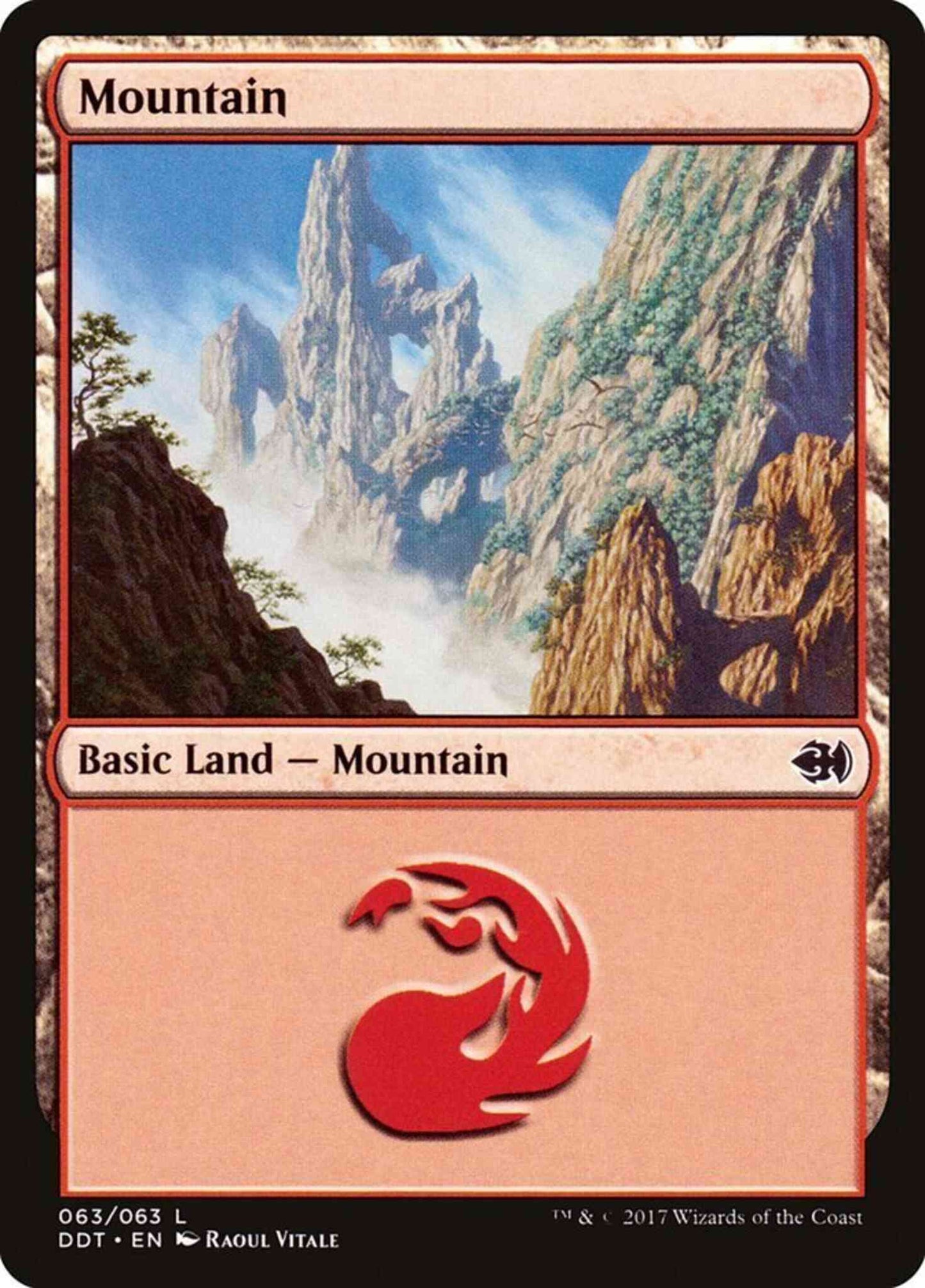 Mountain [63] [Duel Decks Merfolk vs Goblins] [Non-Foil]