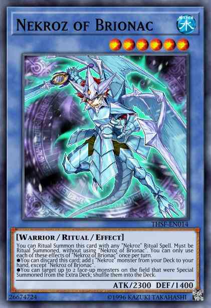 Nekroz of Brionac - THSF-EN014 - Secret Rare - 1st Edition
