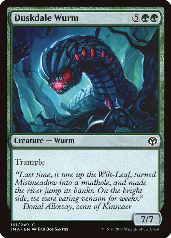Duskdale Wurm [161] [Iconic Masters] [Non-Foil]