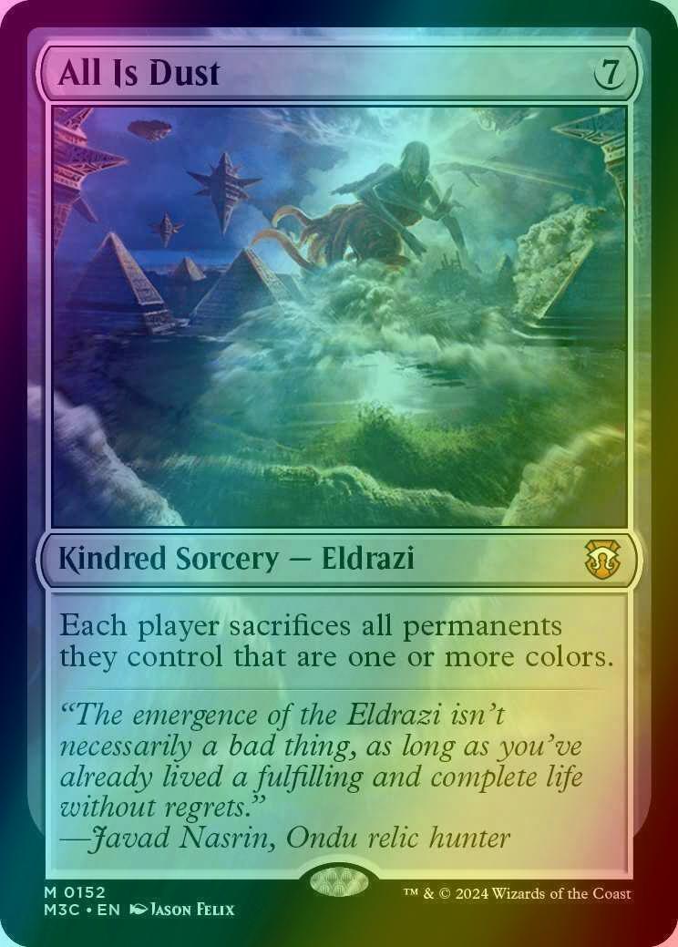 All Is Dust [152] [Modern Horizons 3: Commander] [Ripple Foil]