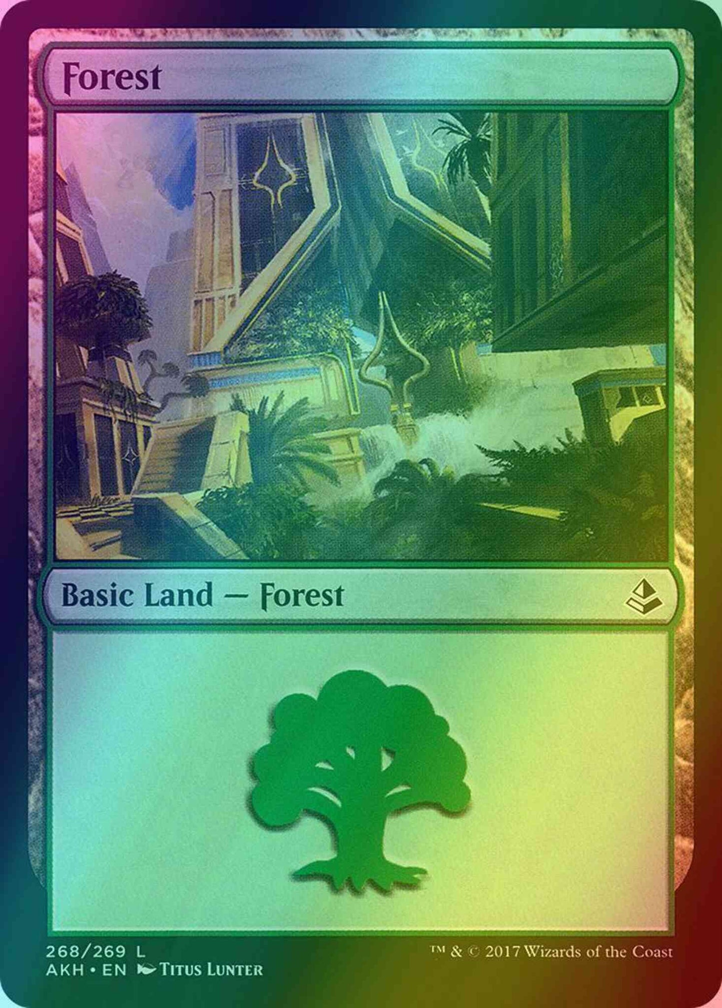 Forest [268] [Amonkhet] [Foil]
