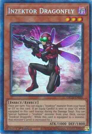Inzektor Dragonfly - GRCR-EN040 - Collector's Rare - 1st Edition