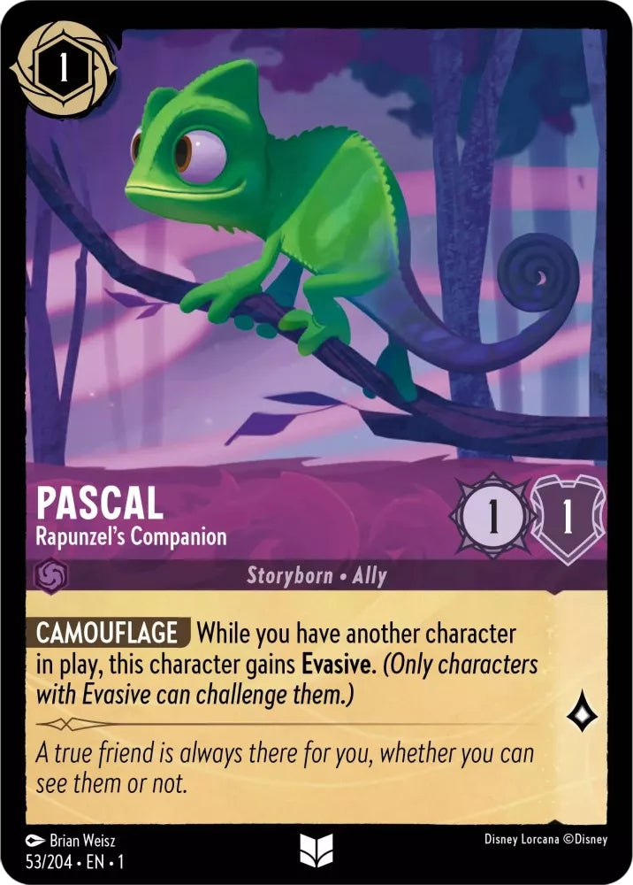 Pascal - Rapunzel's Companion - 53/204 [The First Chapter] [Non-Foil]