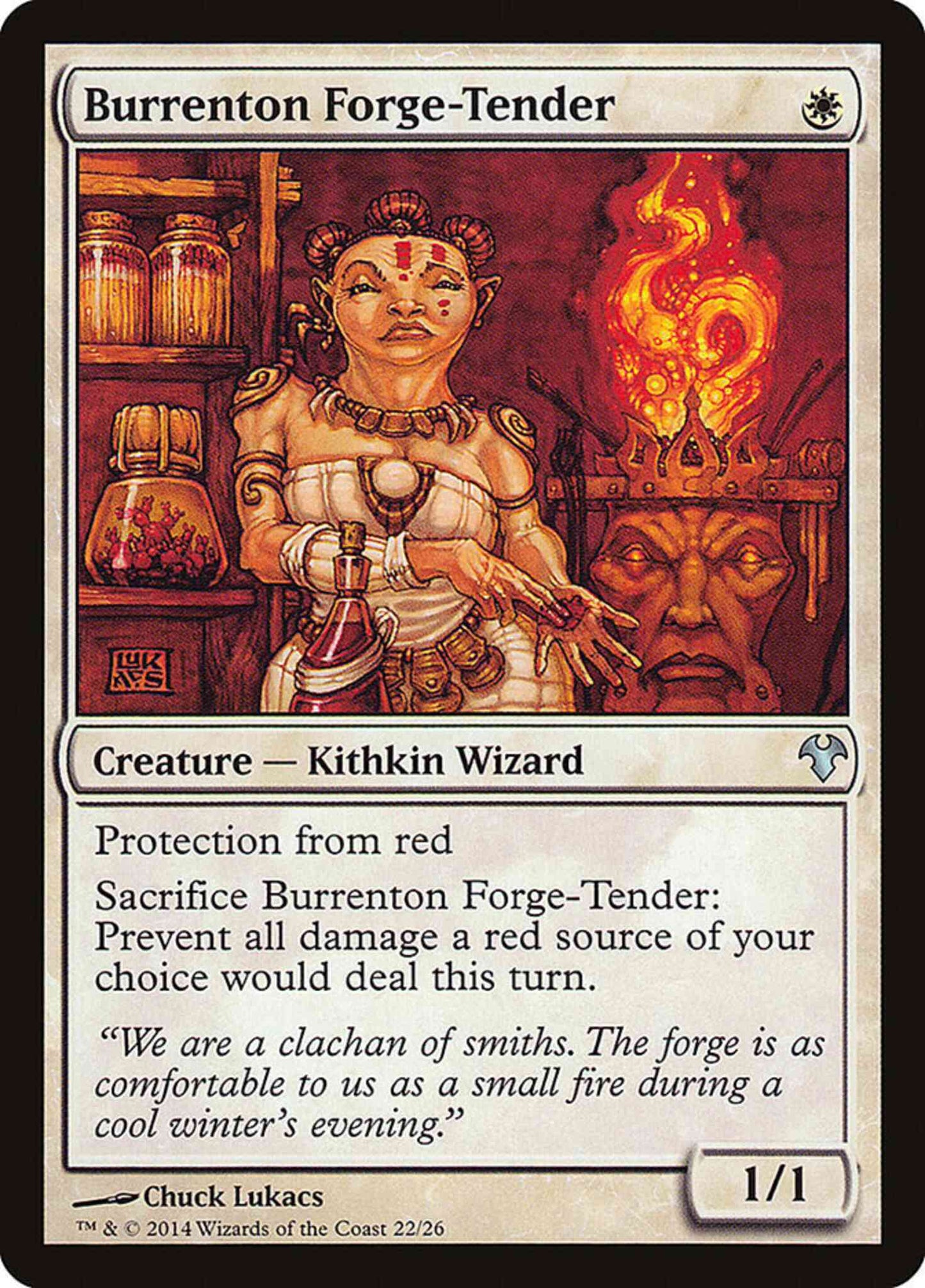 Burrenton Forge-Tender [22] [Modern Event Deck 2014] [Non-Foil]