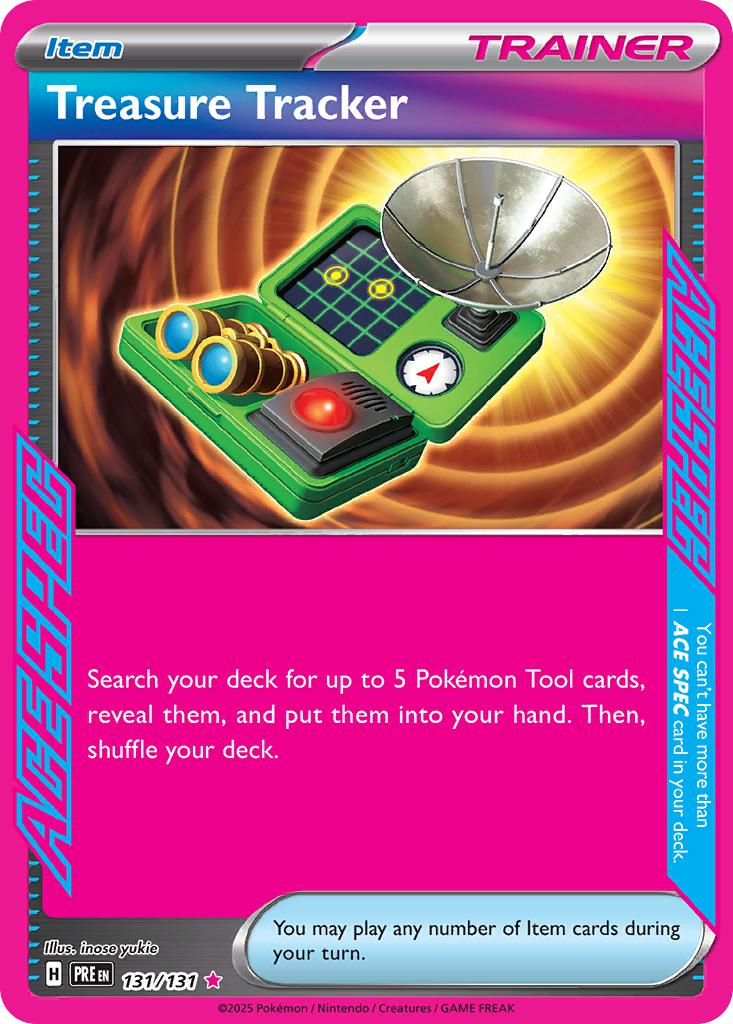 Treasure Tracker - 131/131 - ACE SPEC Rare [sv085-131] [Ultra]