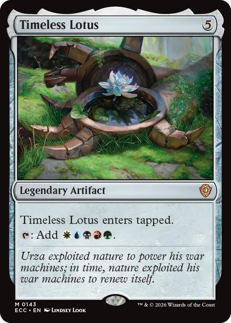 Timeless Lotus [143] [Lorwyn Eclipsed: Commander] [Non-Foil]