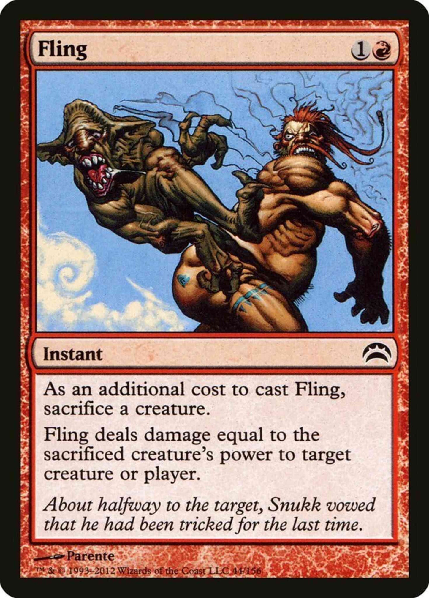 Fling [44] [Planechase 2012] [Non-Foil]