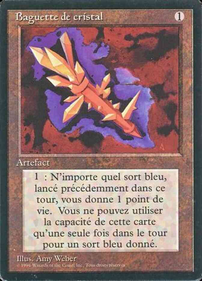 Crystal Rod - French [242] [Foreign Black Border: French] [Non-Foil]