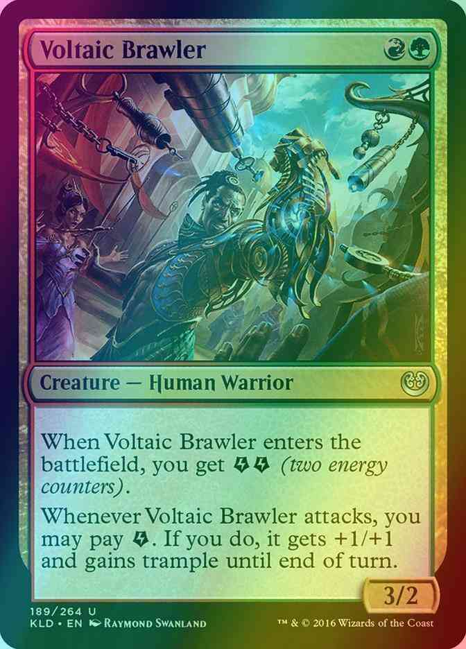 Voltaic Brawler [189] [Kaladesh] [Foil]