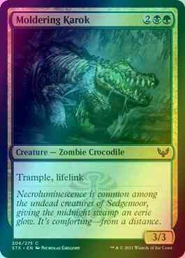 Moldering Karok [206] [Strixhaven: School of Mages] [Foil]
