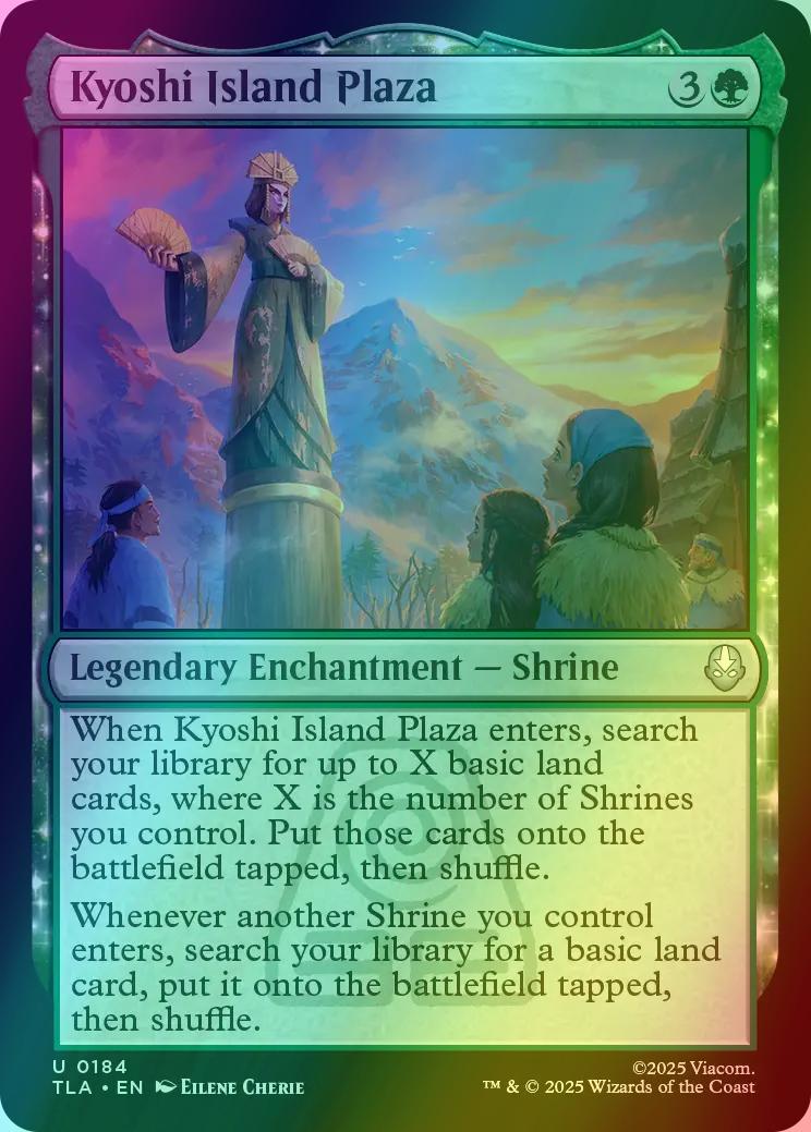 Kyoshi Island Plaza [184] [Avatar: The Last Airbender] [Foil]