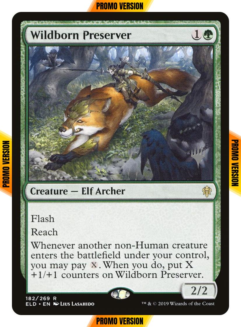 Wildborn Preserver [182p] [Promo Pack] [Throne of Eldraine Promos] [Non-Foil]