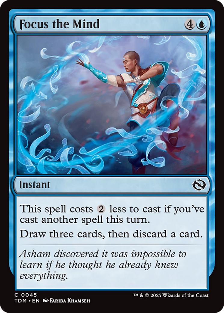 Focus the Mind [45] [Tarkir: Dragonstorm] [Non-Foil]