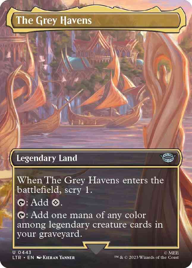 The Grey Havens [443] [Borderless] [The Lord of the Rings: Tales of Middle-earth] [Non-Foil]