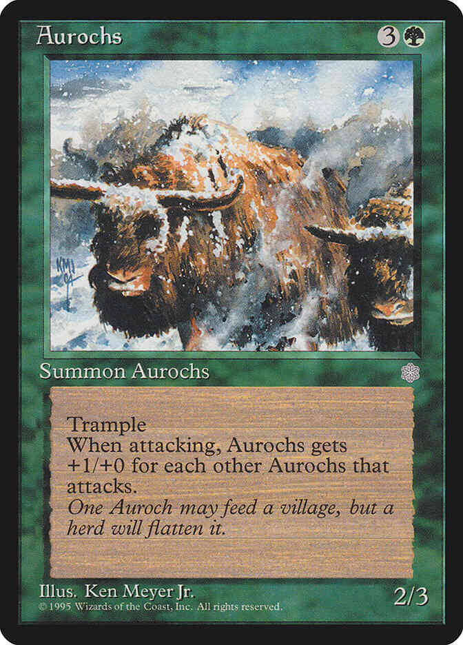 Aurochs [225] [Ice Age] [Non-Foil]