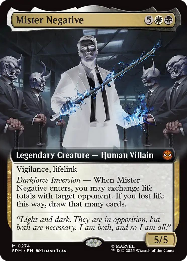Mister Negative [274] [Extended Art] [Marvel's Spider-Man] [Non-Foil]
