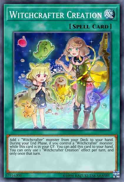 Witchcrafter Creation - MP20-EN225 - Super Rare - 1st Edition