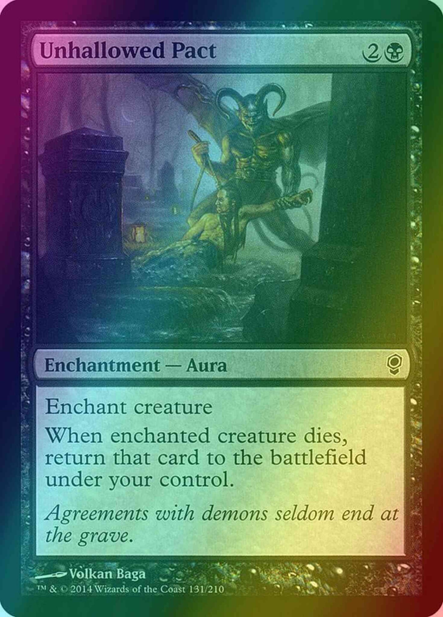 Unhallowed Pact [131] [Conspiracy] [Foil]