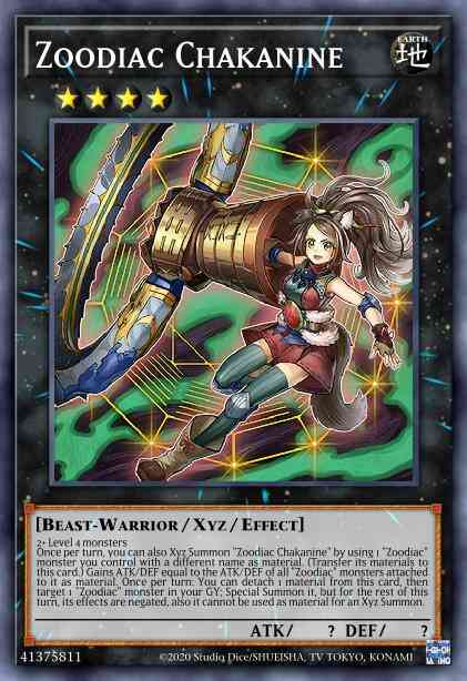 Zoodiac Chakanine - MACR-EN048 - Ultra Rare - Unlimited