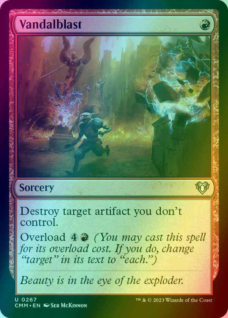 Vandalblast [267] [Commander Masters] [Foil]