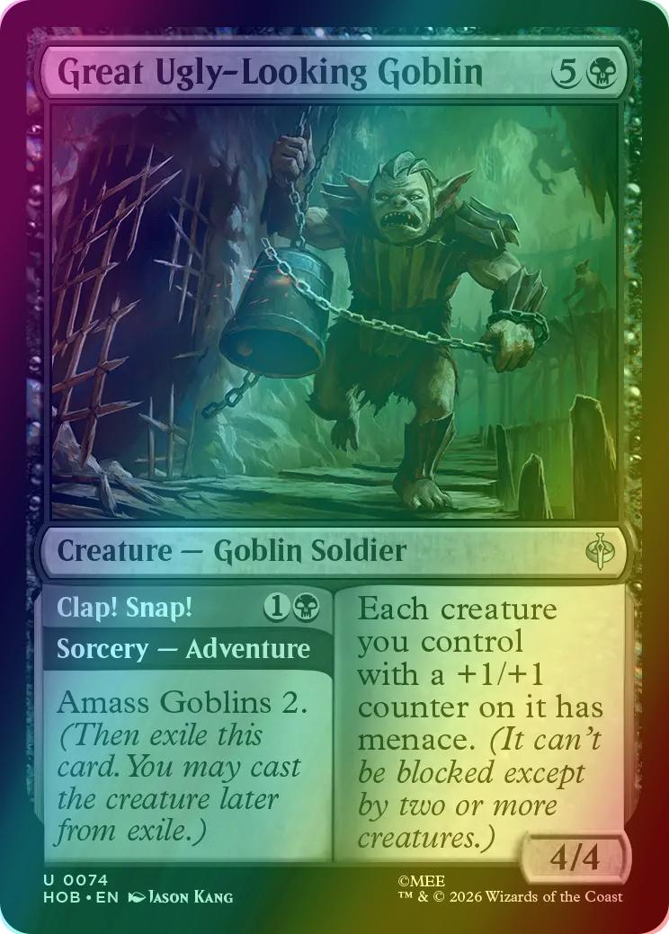 Great Ugly-Looking Goblin // Clap! Snap! [74] [The Hobbit] [Foil]