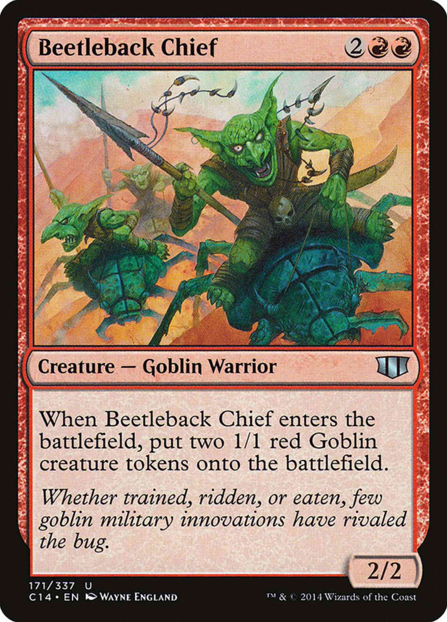 Beetleback Chief [171] [Commander 2014] [Non-Foil]