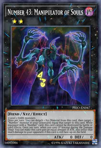 Number 43: Manipulator of Souls - PRIO-EN047 - Common - Unlimited