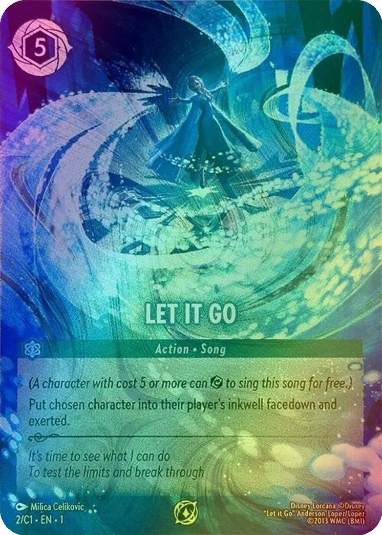 Let It Go - 2/C1 [Disney Lorcana Promo Cards] [Holofoil]