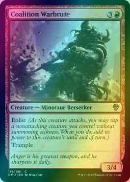 Coalition Warbrute [118] [Dominaria United] [Foil]