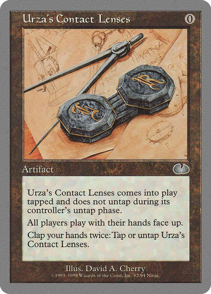 Urza's Contact Lenses [82] [Unglued] [Non-Foil]
