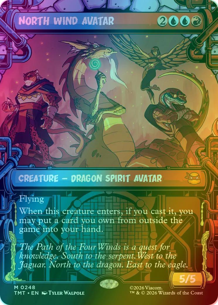 North Wind Avatar [248] [Sewer Frame] [Teenage Mutant Ninja Turtles] [Foil]