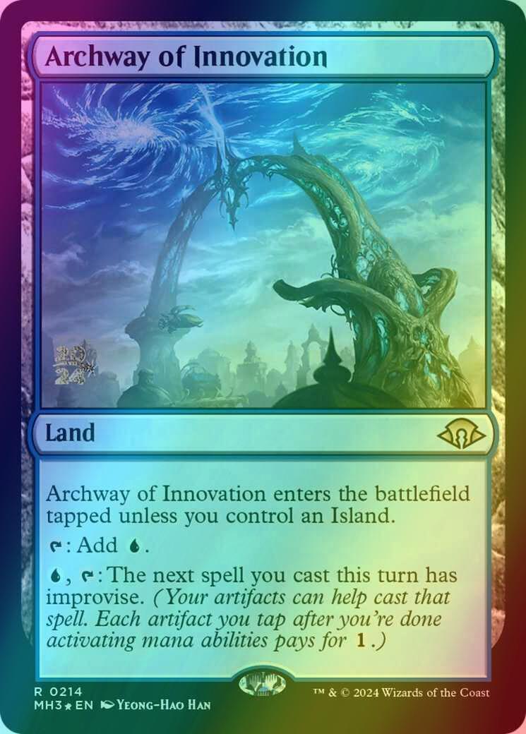 Archway of Innovation [214s] [Prerelease] [Modern Horizons 3: Promos] [Foil]