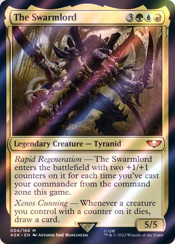 The Swarmlord [4] [Universes Beyond: Warhammer 40,000] [Surge Foil]
